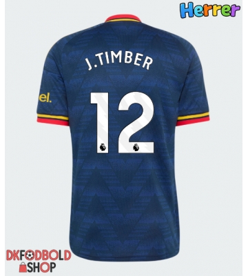 Arsenal Jurrien Timber #12 Udebanetrøje 2026-27 Kort ærmer